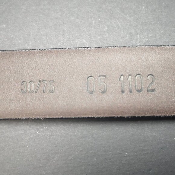 Florsheim Made in Italy Men's Size 30 Brown Full Grain Italian Leather Belt - Picture 7 of 9